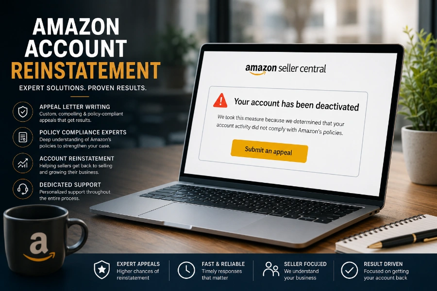 Amazon United States marketplace seller dashboard